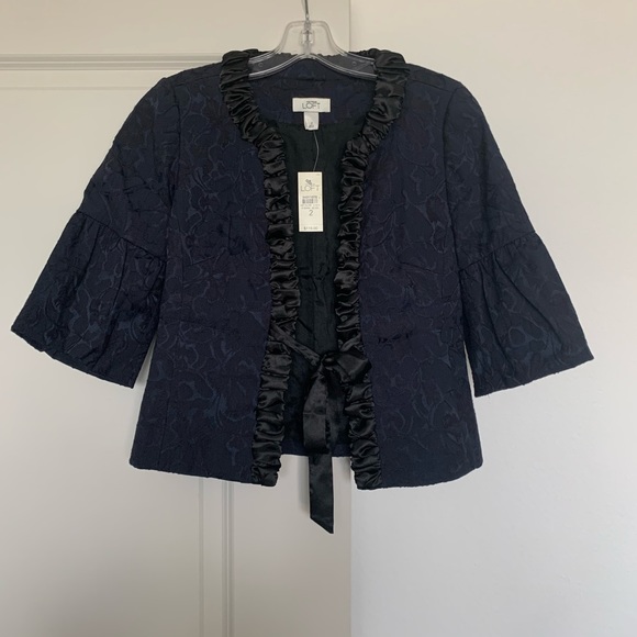 LOFT Jackets & Blazers - Loft Ruffle Jacket